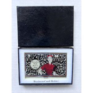 Metal Business Card/Money/Cigarettes Holder with GIFT BOX